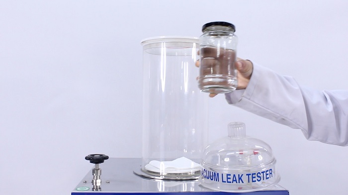 vacuum leak tester for PET Bottles