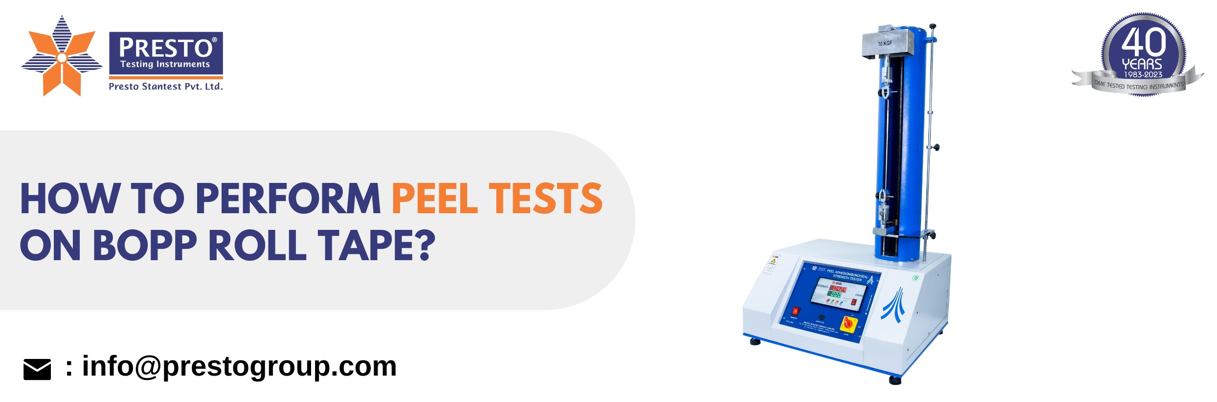 peel tests