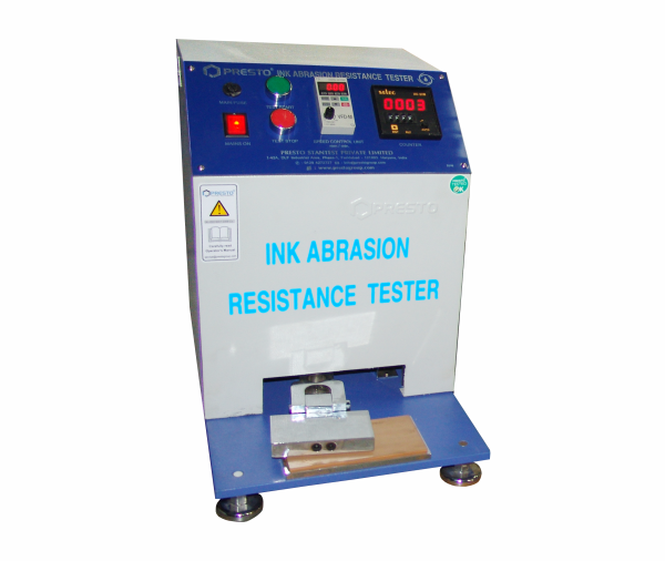 Ink Abrasion Resistance Tester